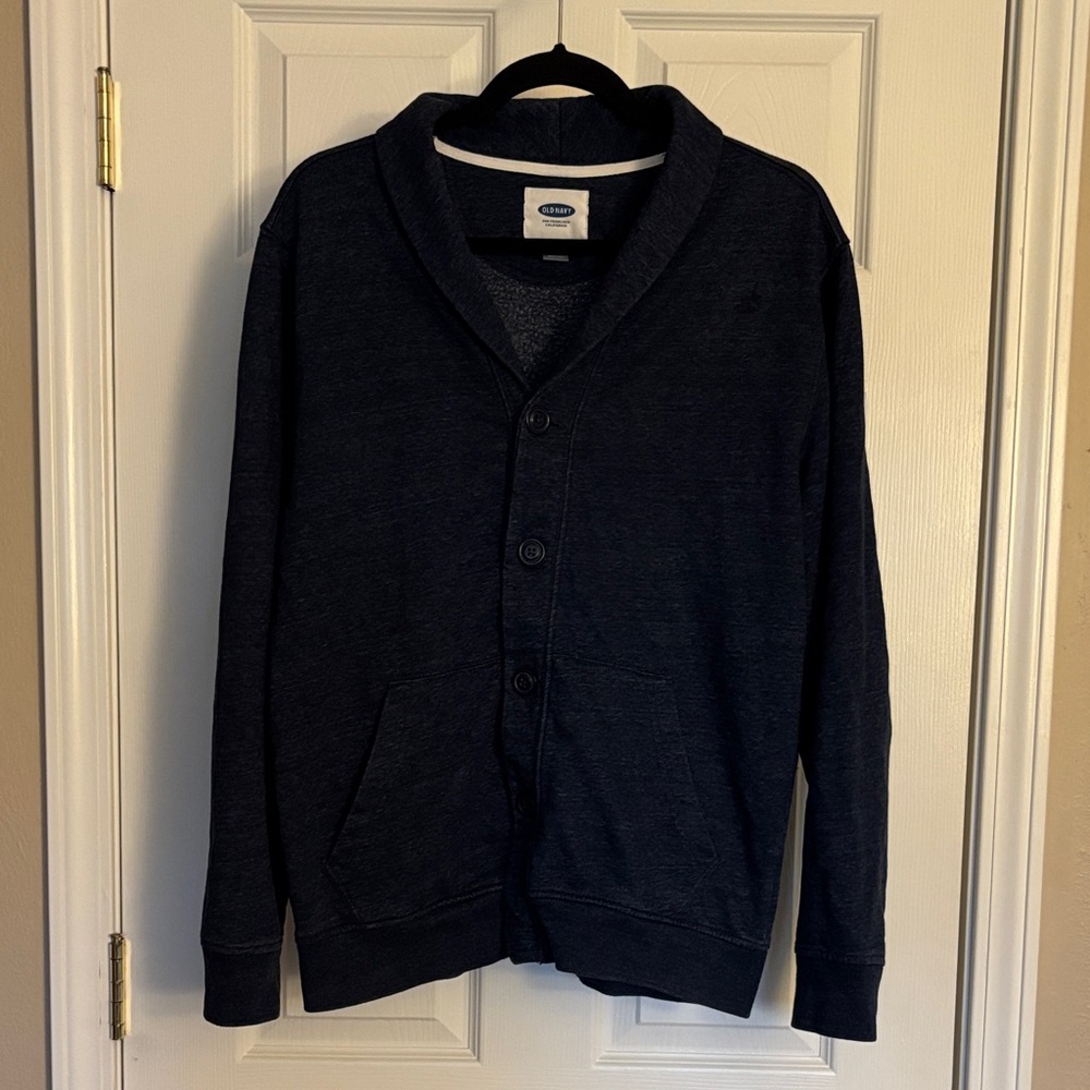 Old Navy Dark Blue Men's Cardigan